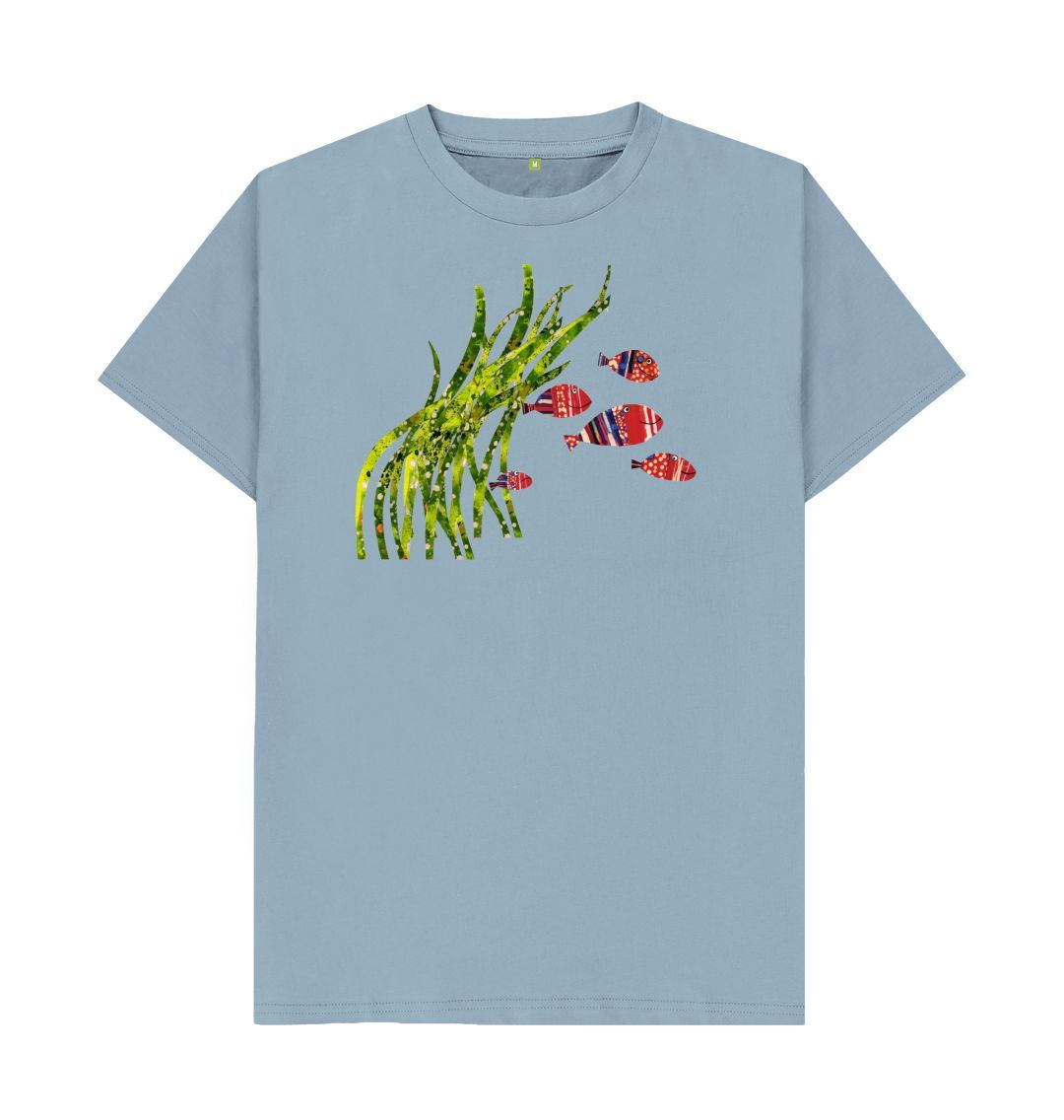 shoal days organic men's tee - Printed T-shirt - Sarah Millin