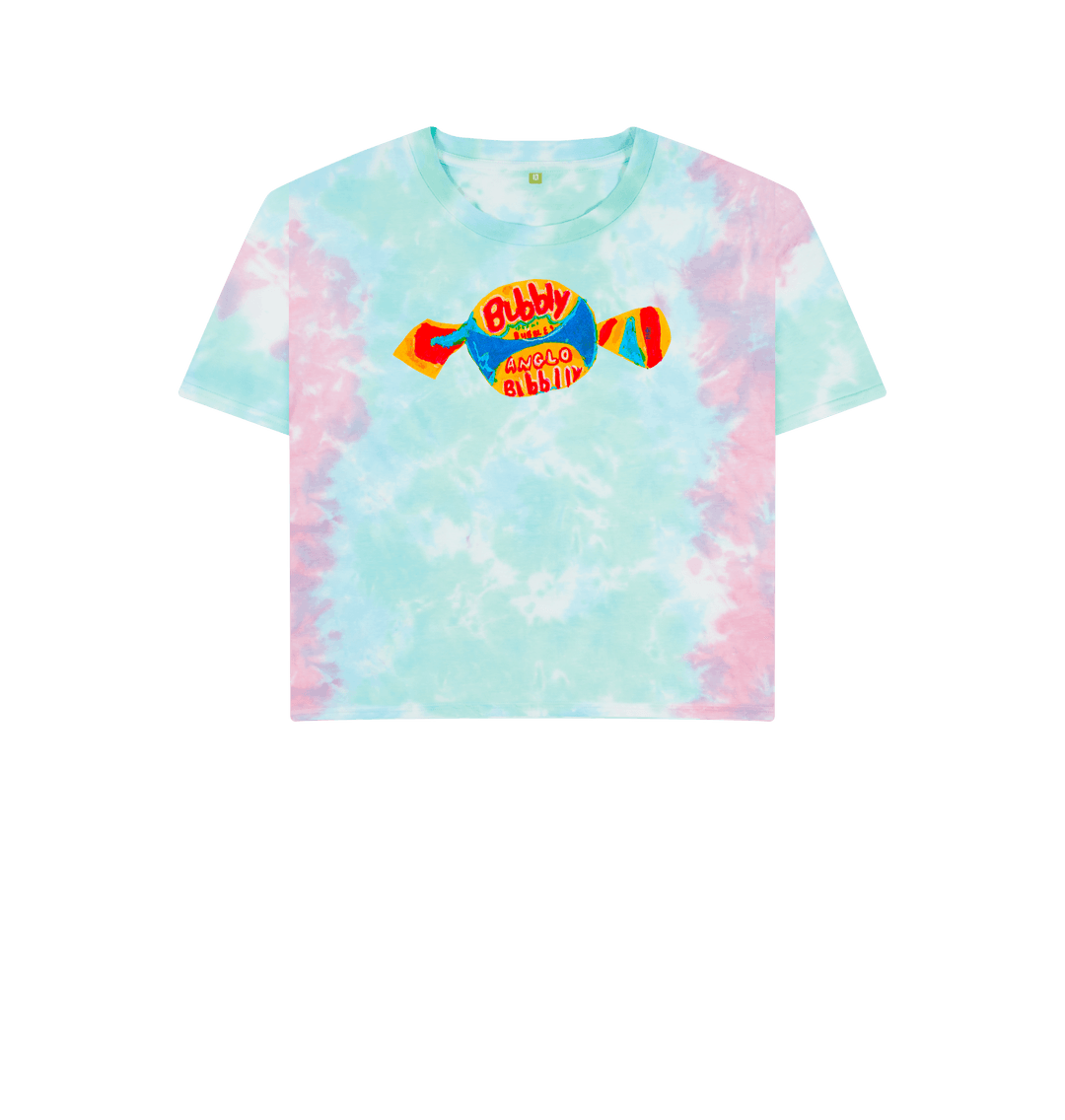 Pastel Tie Dye Printed T-shirt Front