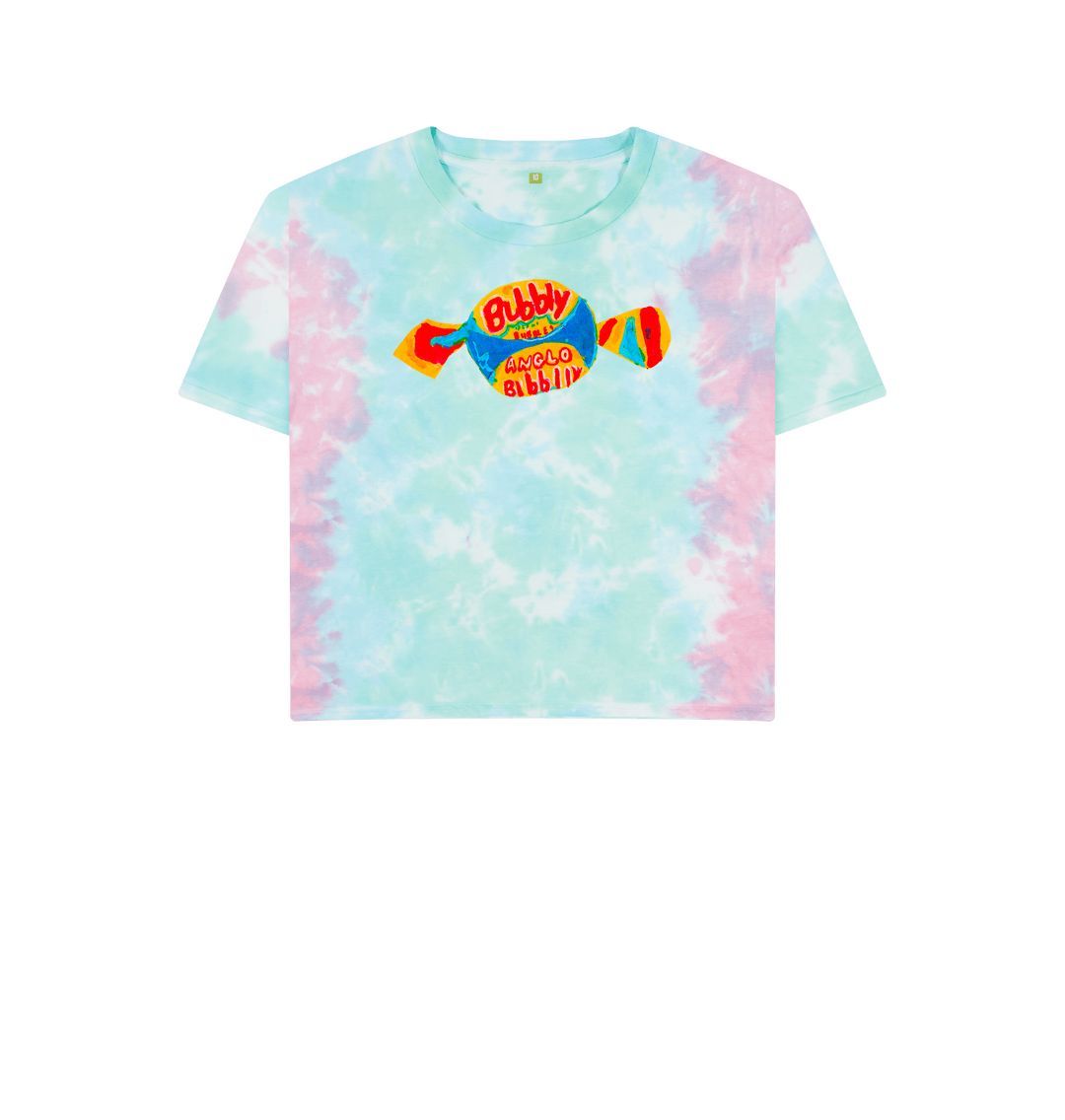 blowin' big bubbles women's boxee tee - Printed T-shirt - Sarah Millin