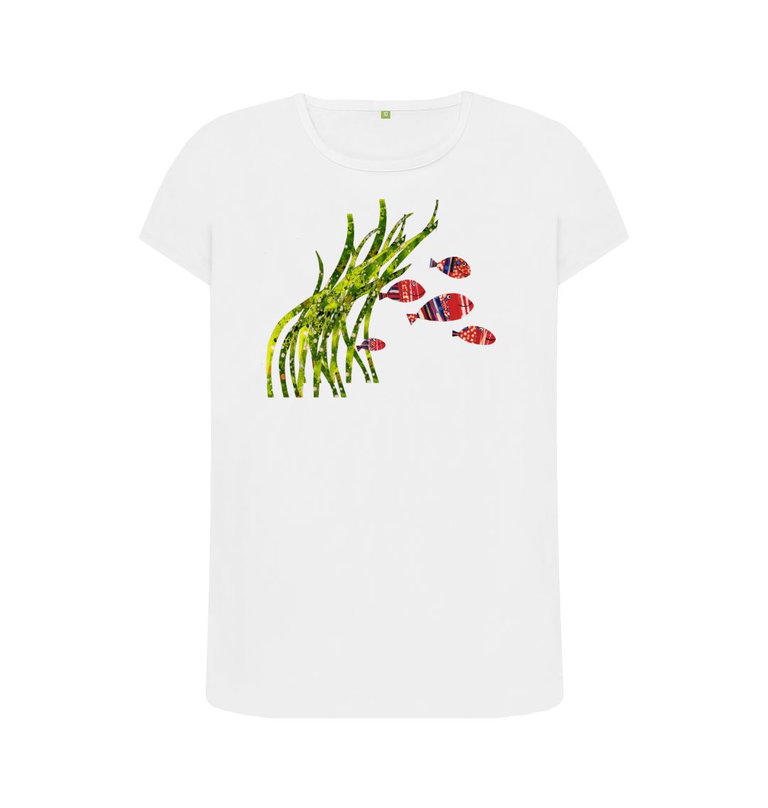 shoal days organic women's tee - Printed T-shirt - Sarah Millin