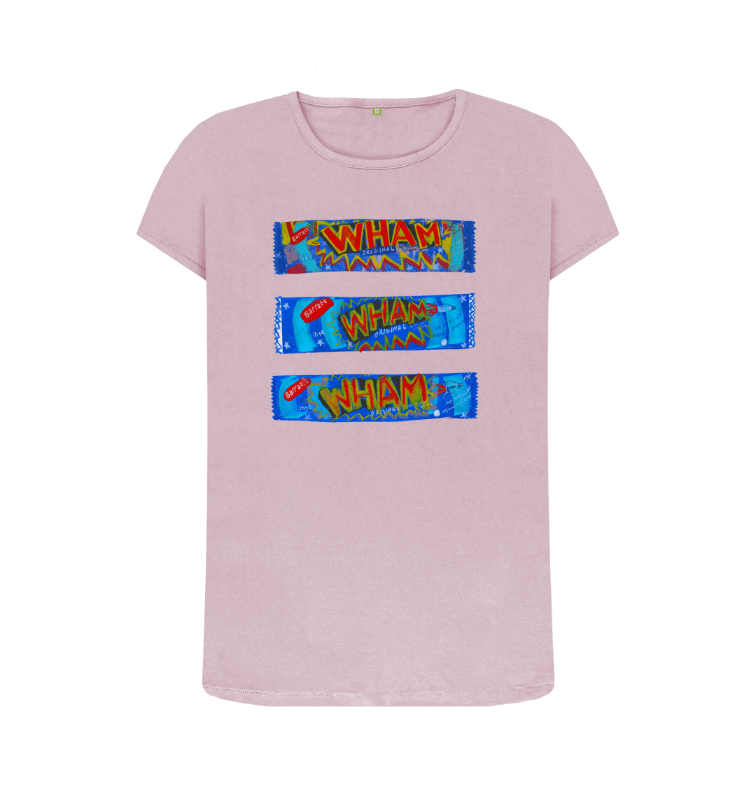 Mauve Printed T-shirt Front
