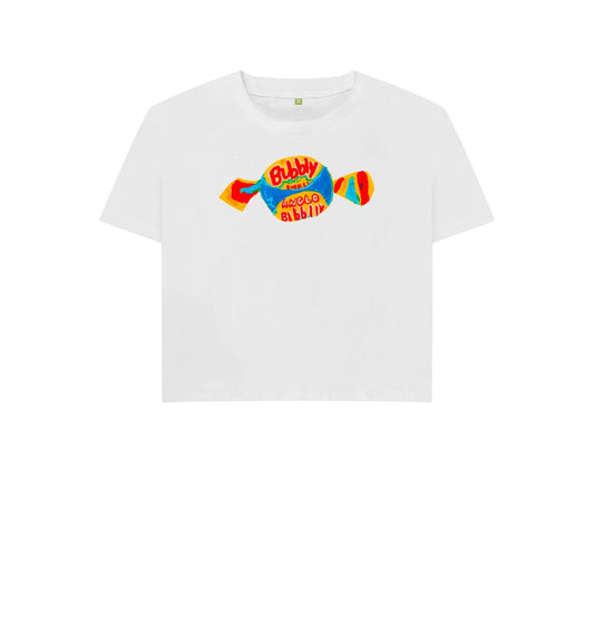 blowin' big bubbles women's boxee tee - Printed T-shirt - Sarah Millin