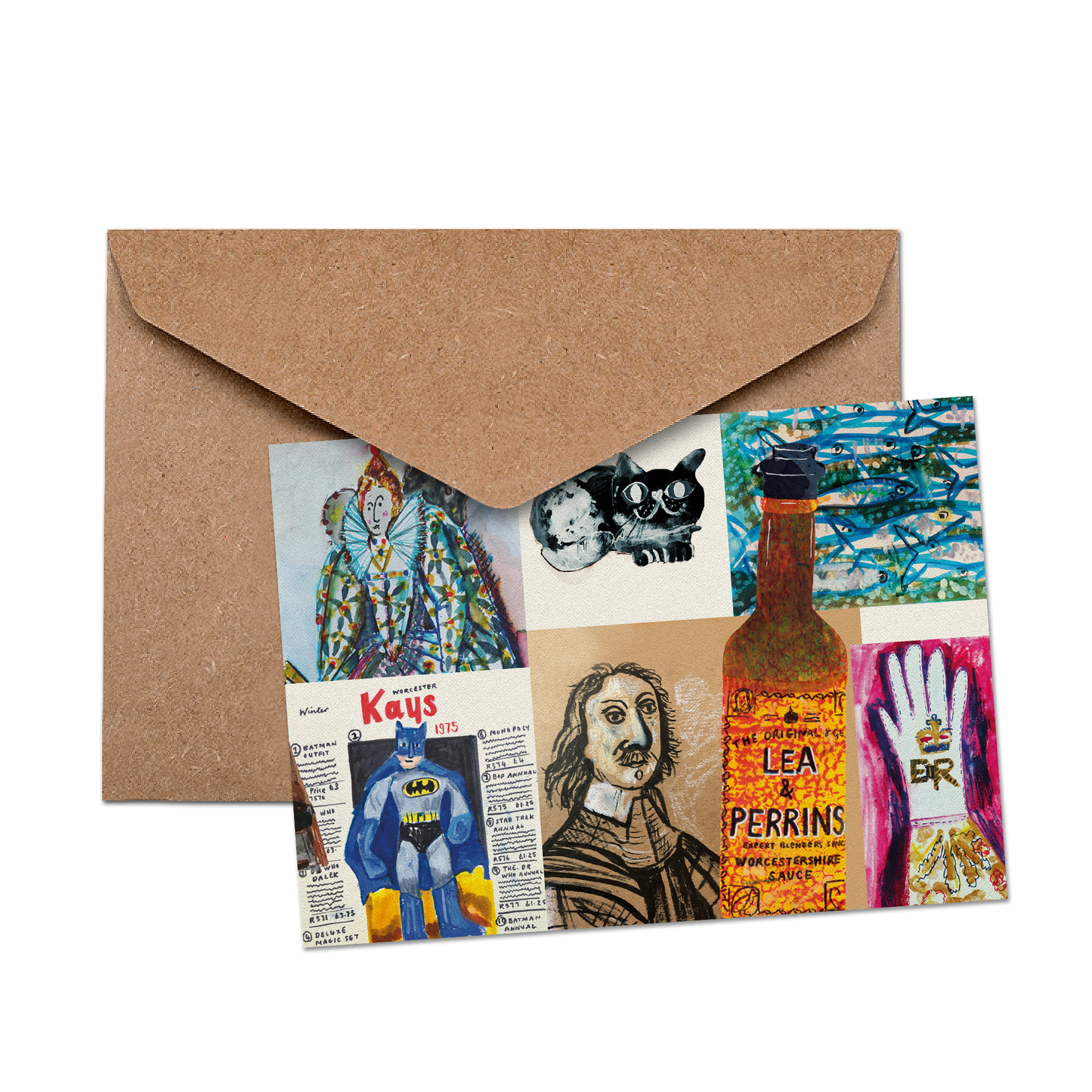 worcester heritage greetings card - Greetings Card - Sarah Millin