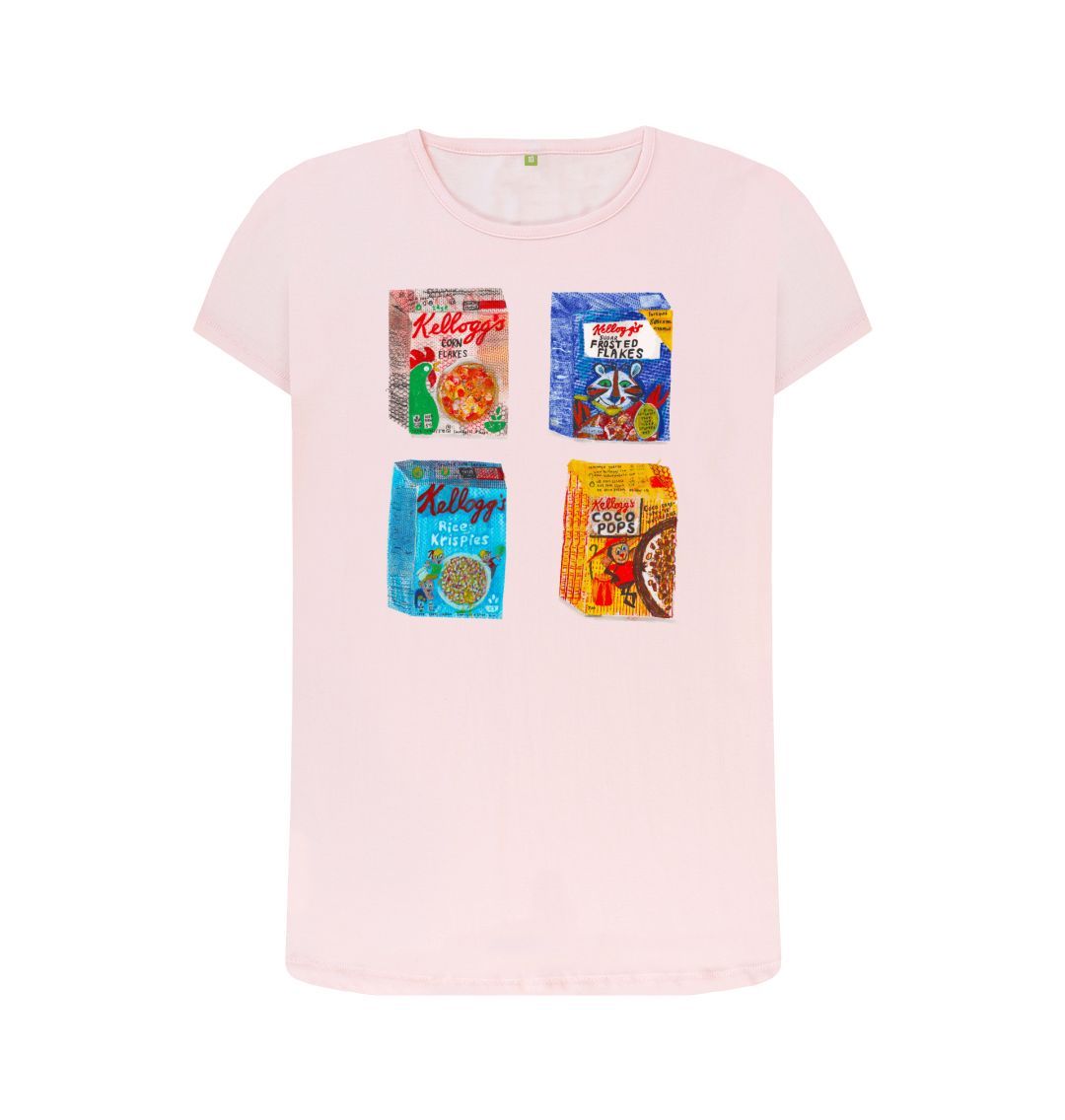 breakfast buddies organic women's tee - Printed T-shirt - Sarah Millin