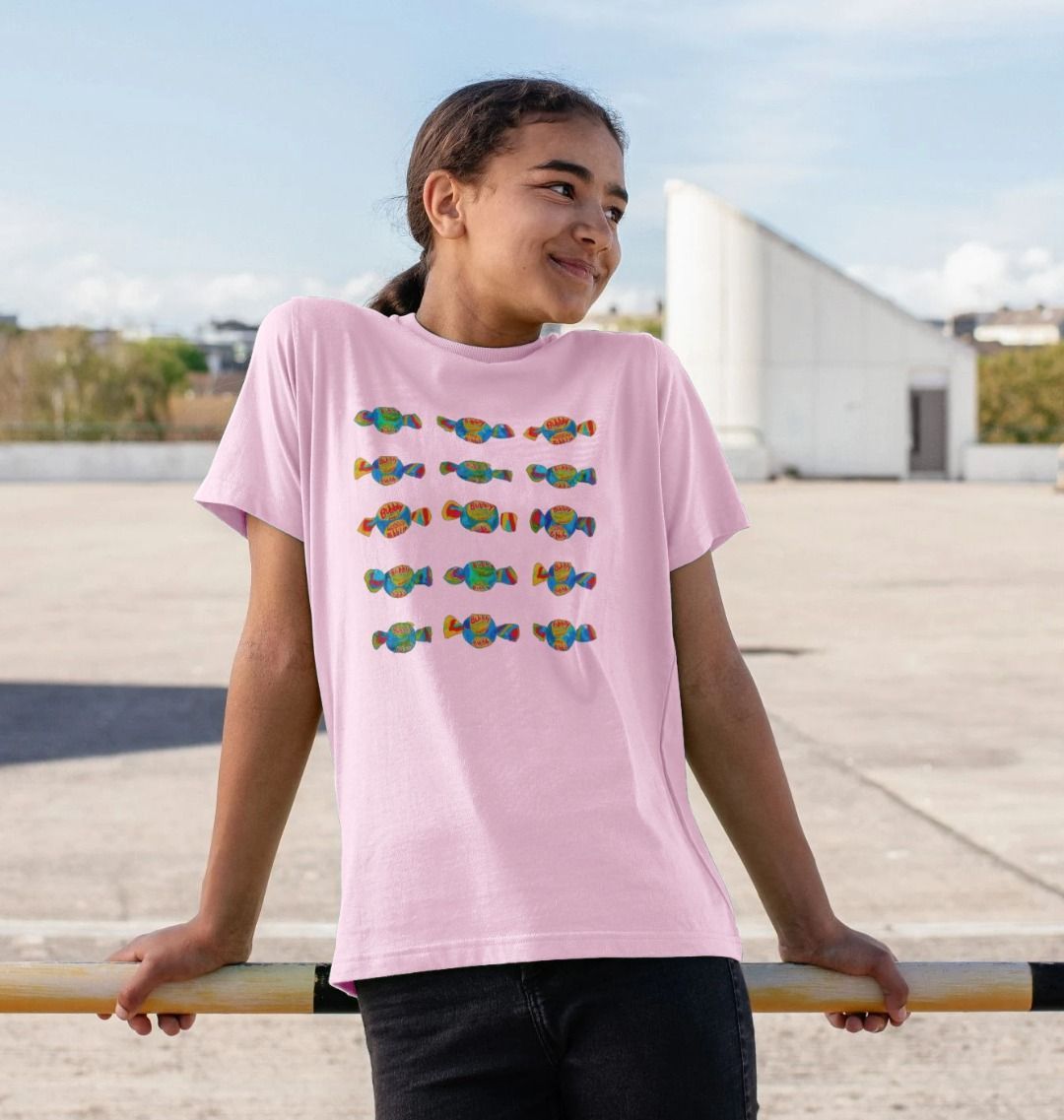 blowin' bubbles organic kid's tee - Printed Kids T-Shirt - Sarah Millin