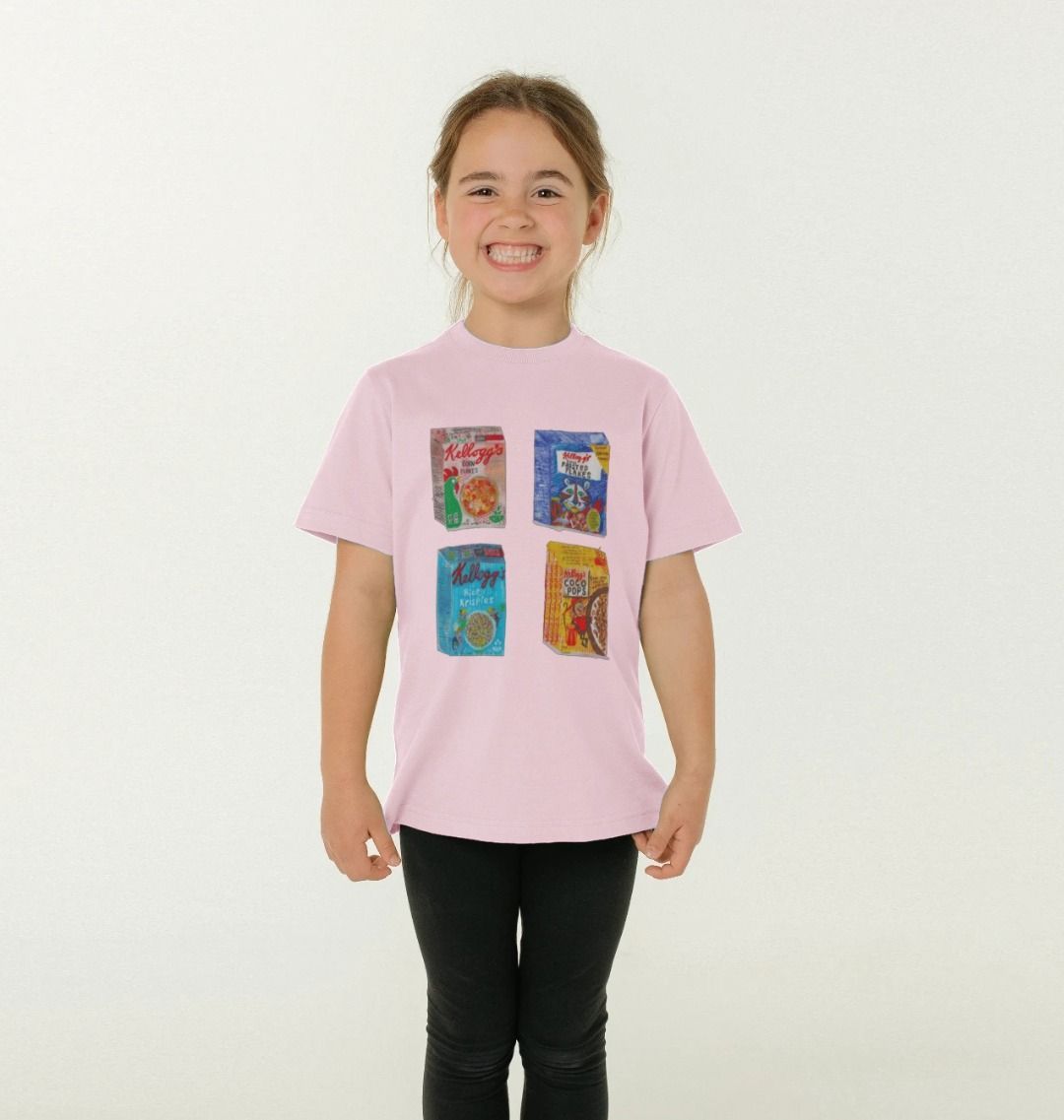 breakfast buddies organic kid's tee - Printed Kids T-Shirt - Sarah Millin