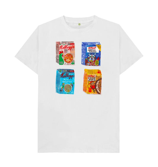breakfast buddies organic men's tee - Printed T-shirt - Sarah Millin