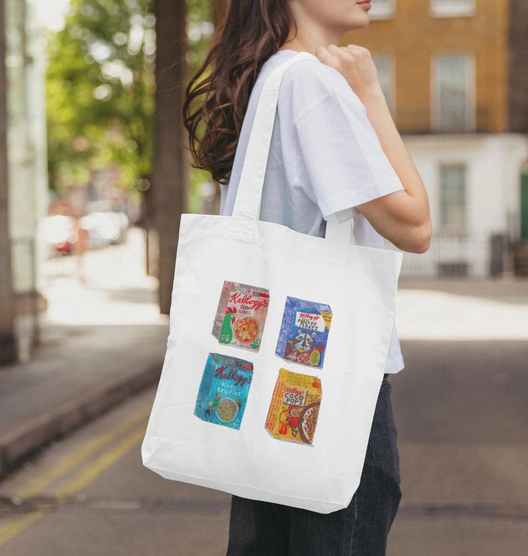 breakfast buddies organic tote bag - Printed Bag - Sarah Millin