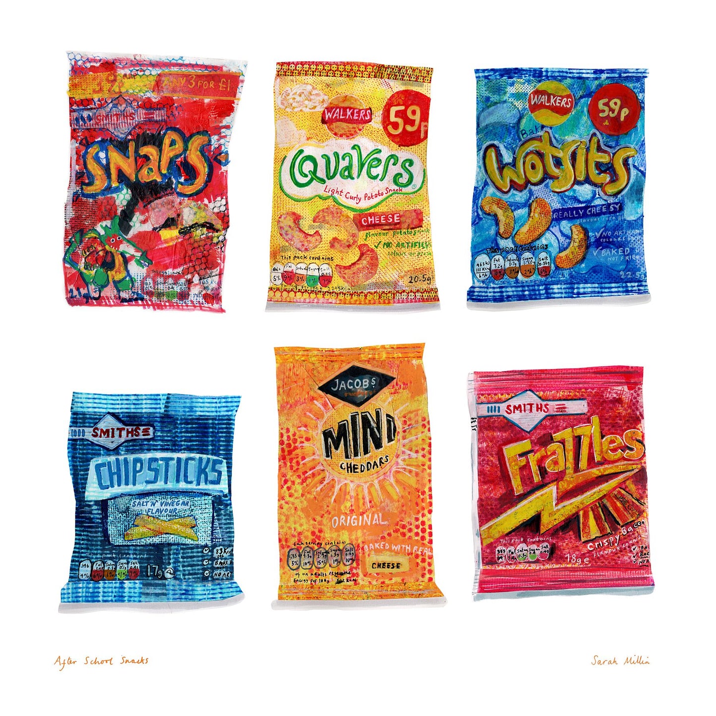 after school snacks fine art print - limited edition - fine art - Sarah Millin