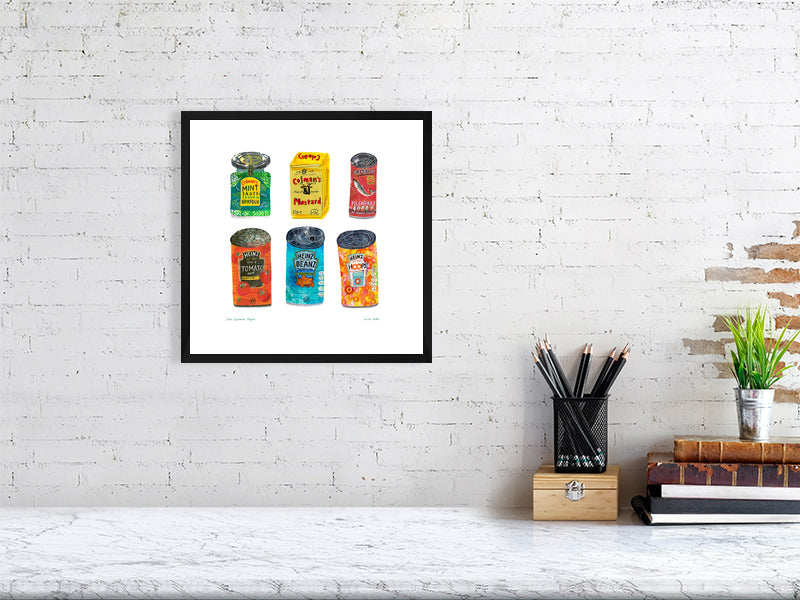 store cupboard staples fine art print - limited edition - fine art - Sarah Millin