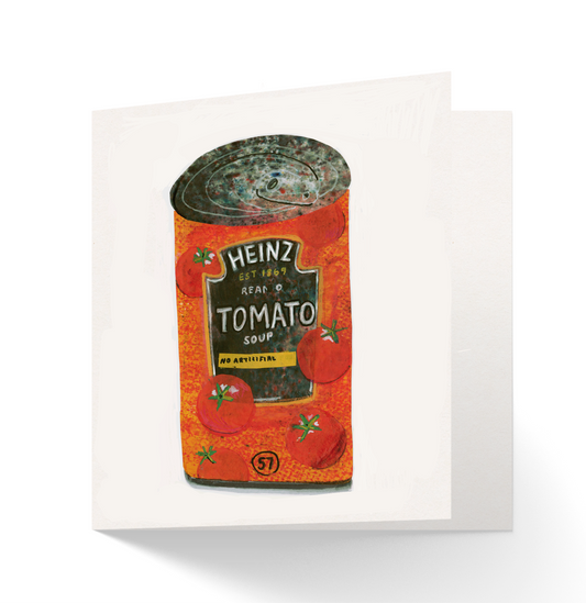 Soupy Greetings Card