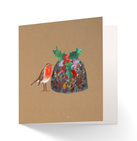 Robin Redbreast Greetings Card