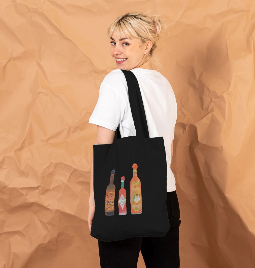 queens of the cupboard organic tote bag - Printed Bag - Sarah Millin
