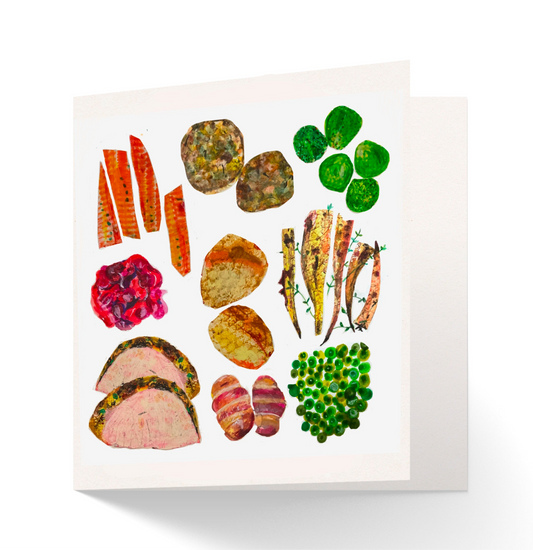 Christmas Lunch Greetings Card
