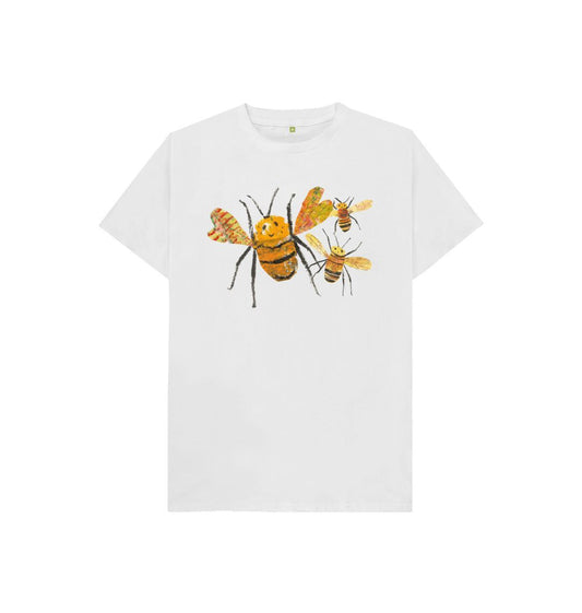 bee-ing together organic kid's tee - Printed Kids T-Shirt - Sarah Millin