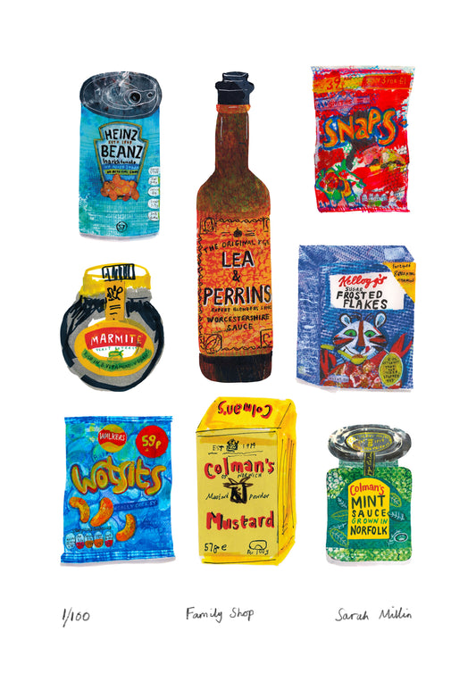 Family Shop Fine Art Print- Limited Edition
