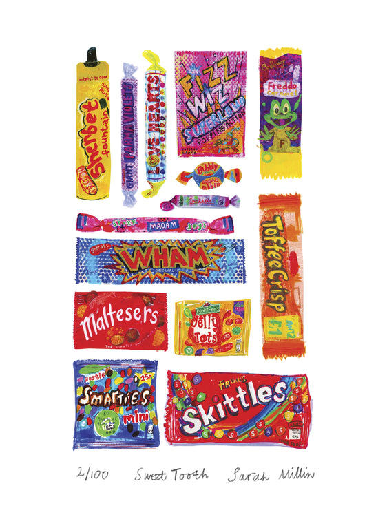 Sweet Tooth Fine Art Print - Limited Edition