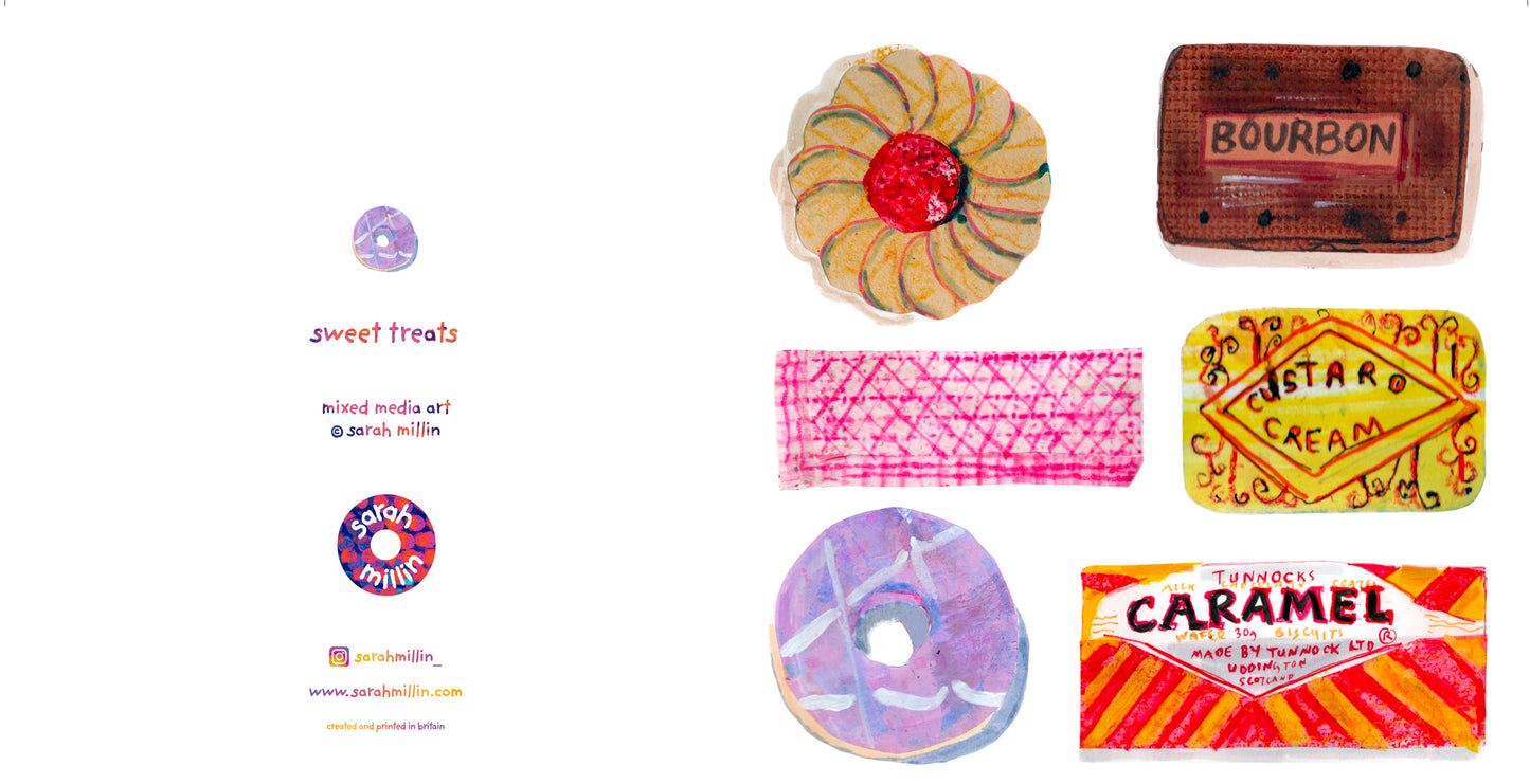sweet treats greetings card