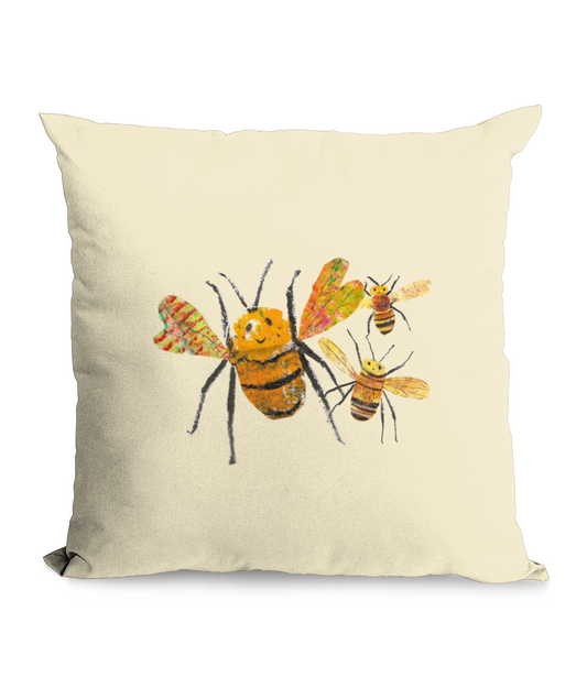 bee-ing together natural throw cushion - Accessories & Homeware - Sarah Millin