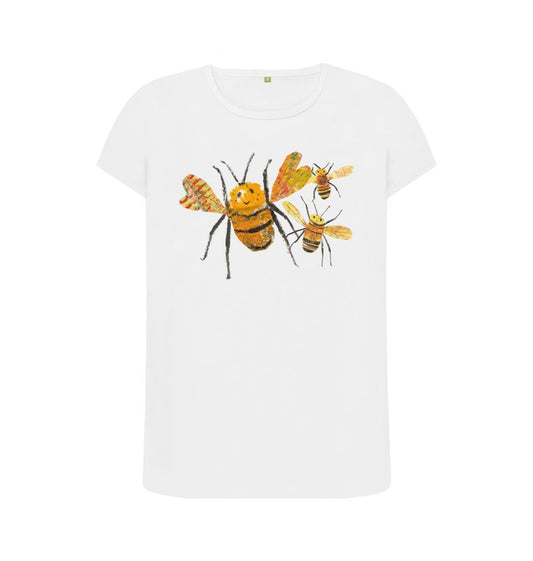 bee-ing together organic women's tee - Printed T-shirt - Sarah Millin