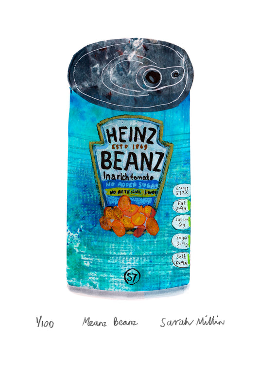 Meanz Beanz Fine Art Print- Limited Edition