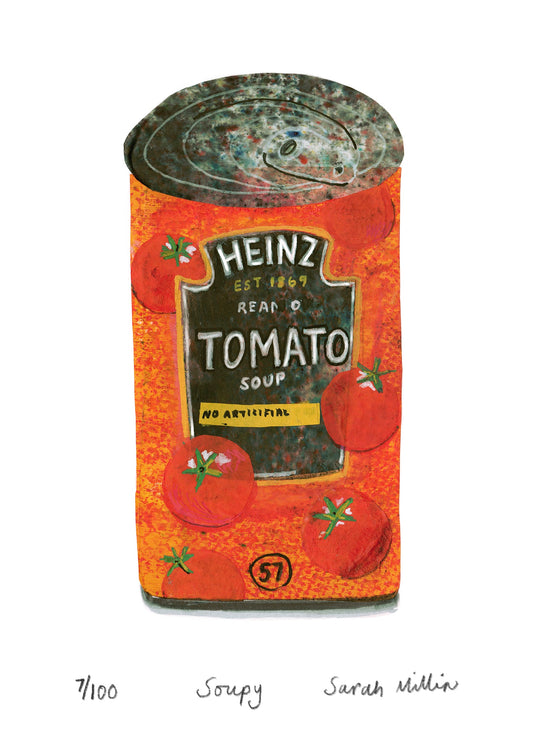 Soupy Fine Art Print- Limited Edition
