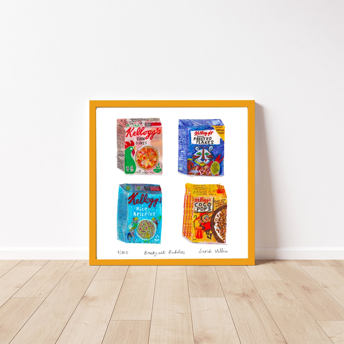 Breakfast Buddies Fine Art Print- Limited Edition