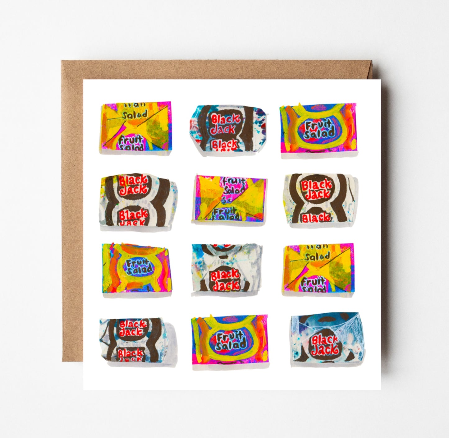 Confection Perfection Greetings Card