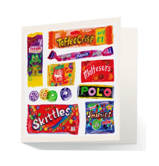 Movie Munchies Greetings Card