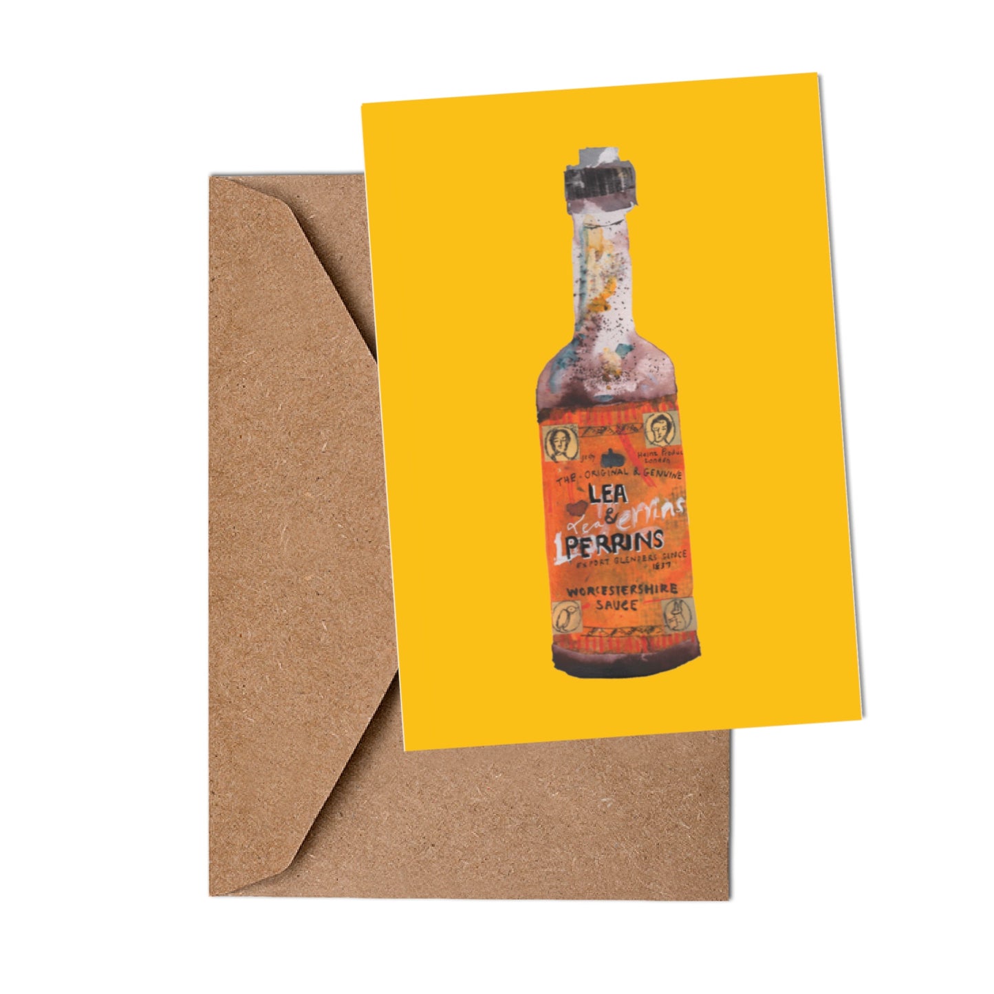 Saucy Since 1837 Greetings Card