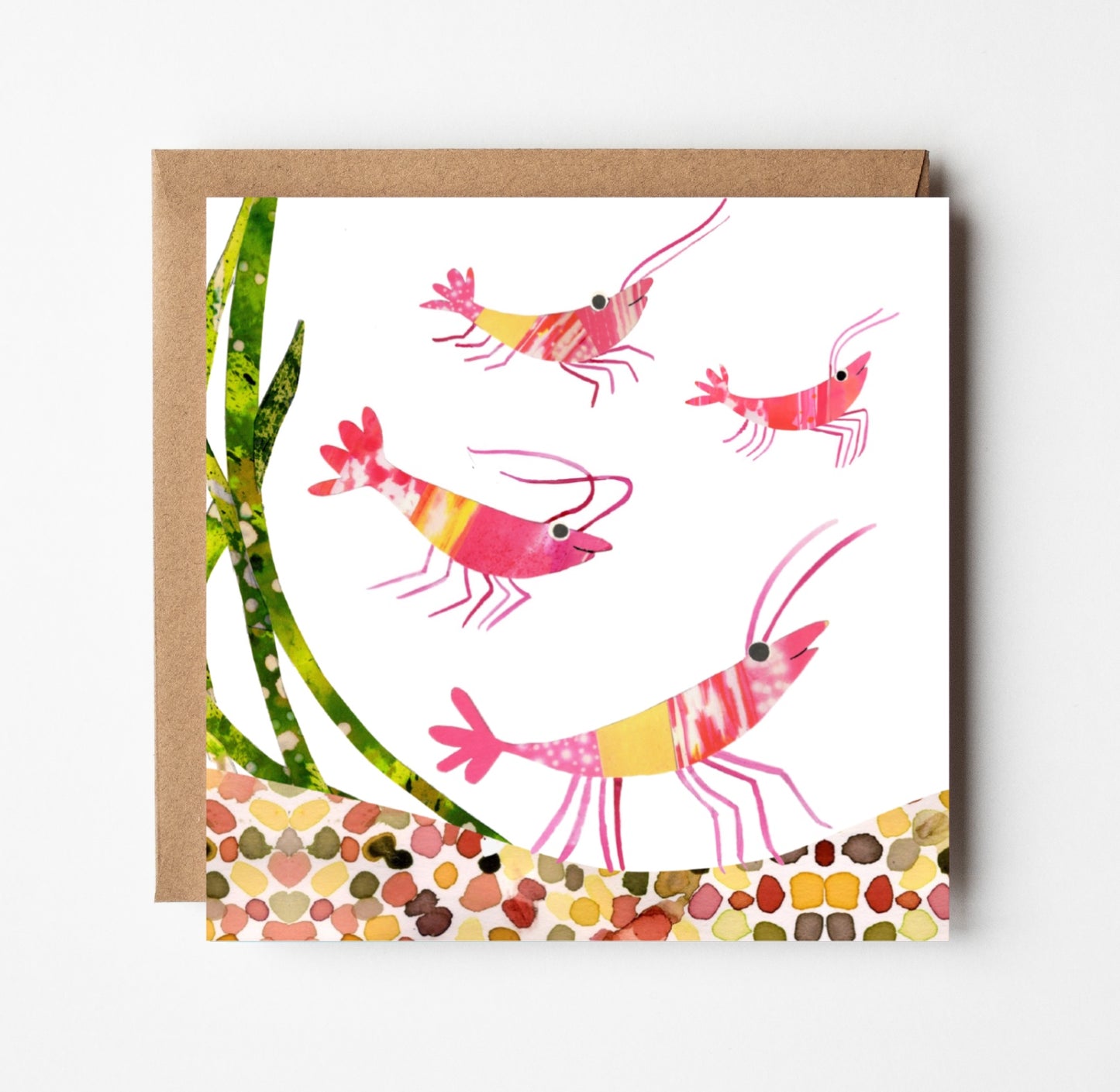 Prawn Party Greetings Card