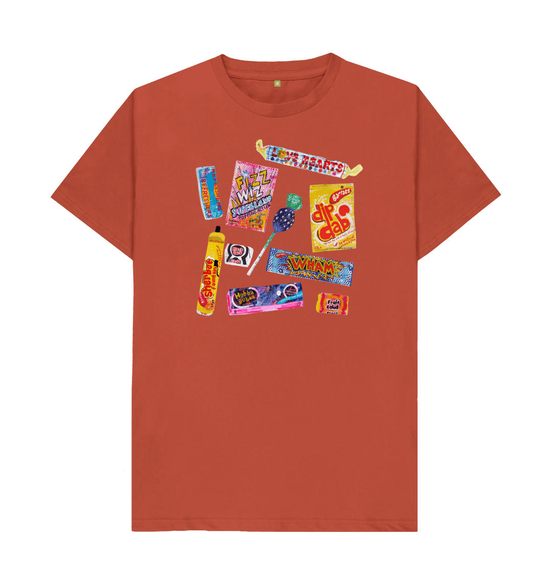 Rust Printed T-shirt Front