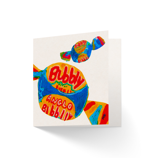 blowin' big bubbles greetings card - Greetings Card - Sarah Millin