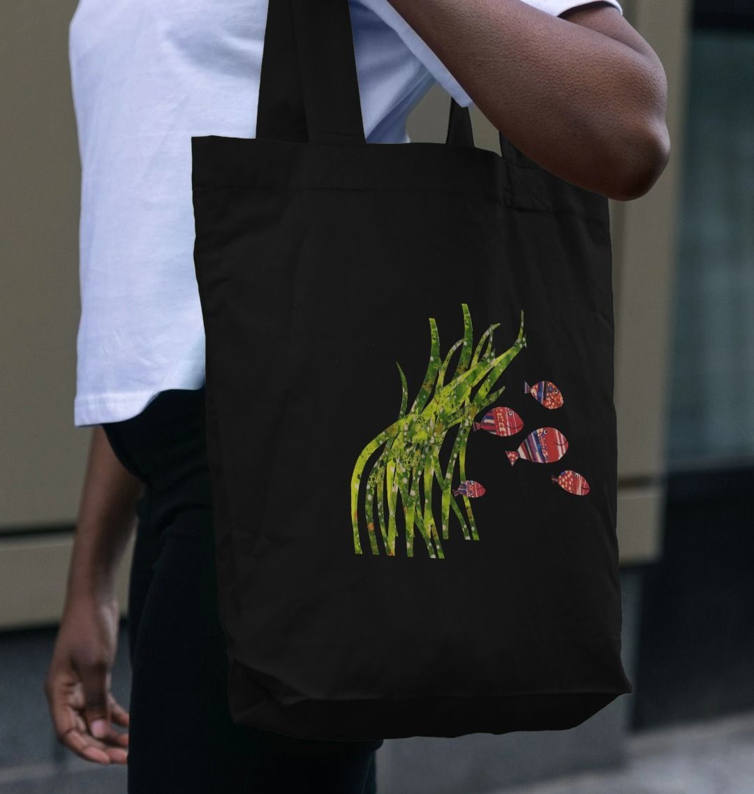 shoal days organic tote bag - Printed Bag - Sarah Millin