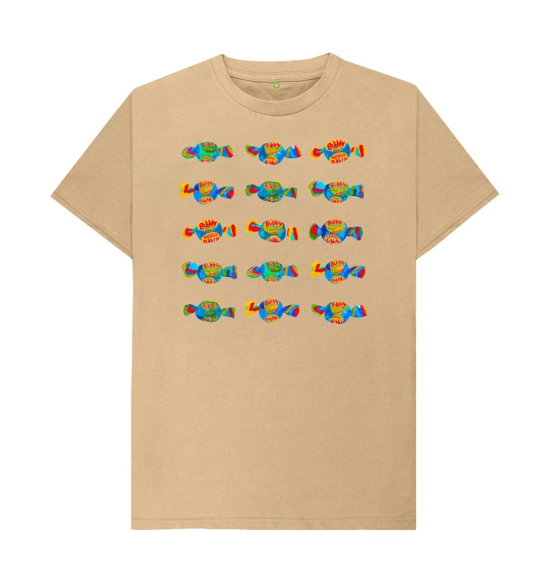 blowin' bubbles organic men's tee - Printed T-shirt - Sarah Millin