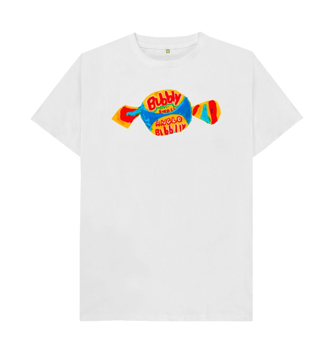 blowin' big bubbles organic men's tee - Printed T-shirt - Sarah Millin