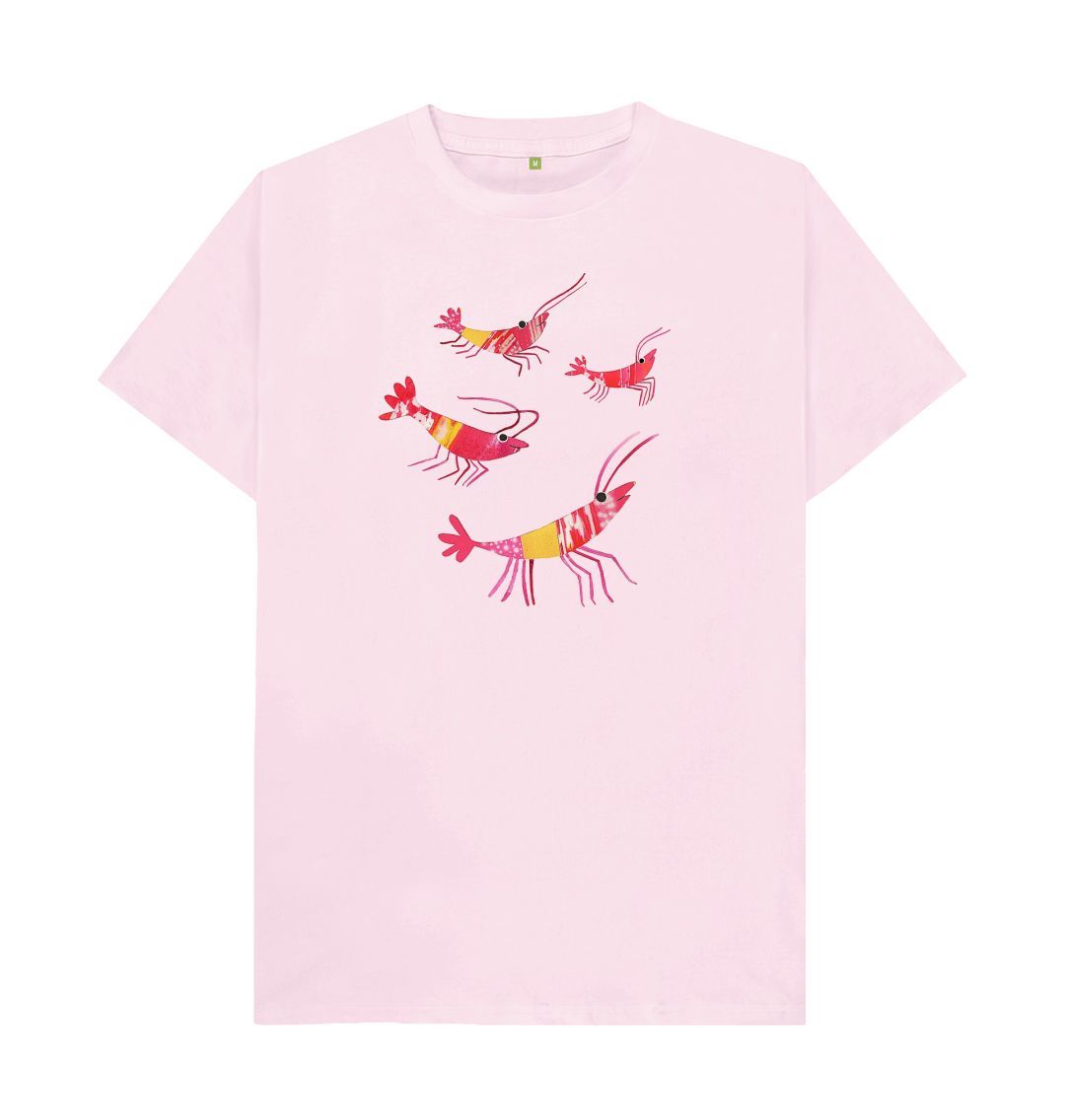 prawn party organic men's tee - Printed T-shirt - Sarah Millin