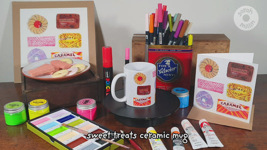 sweet treats ceramic mug