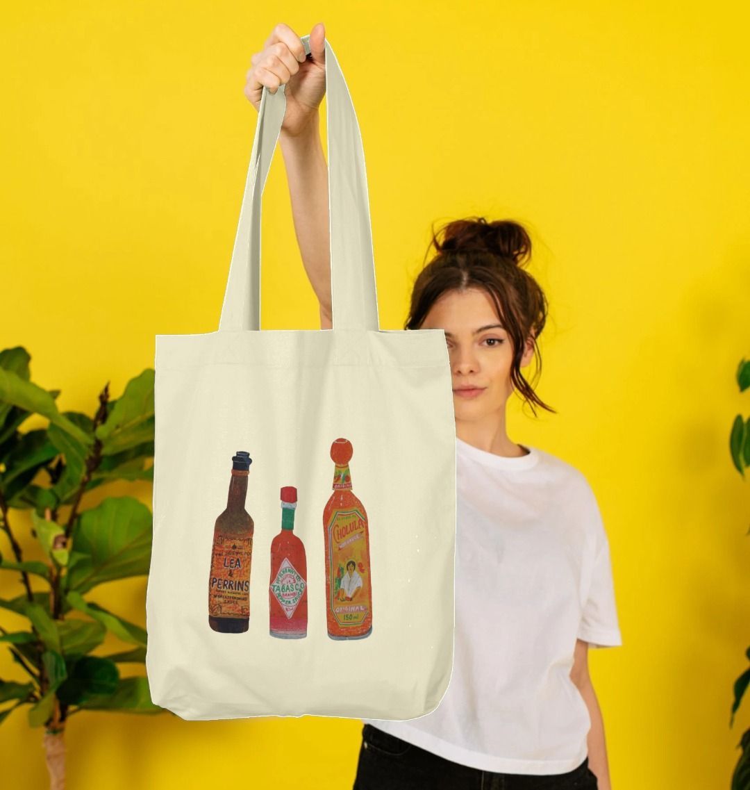 queens of the cupboard organic tote bag - Printed Bag - Sarah Millin