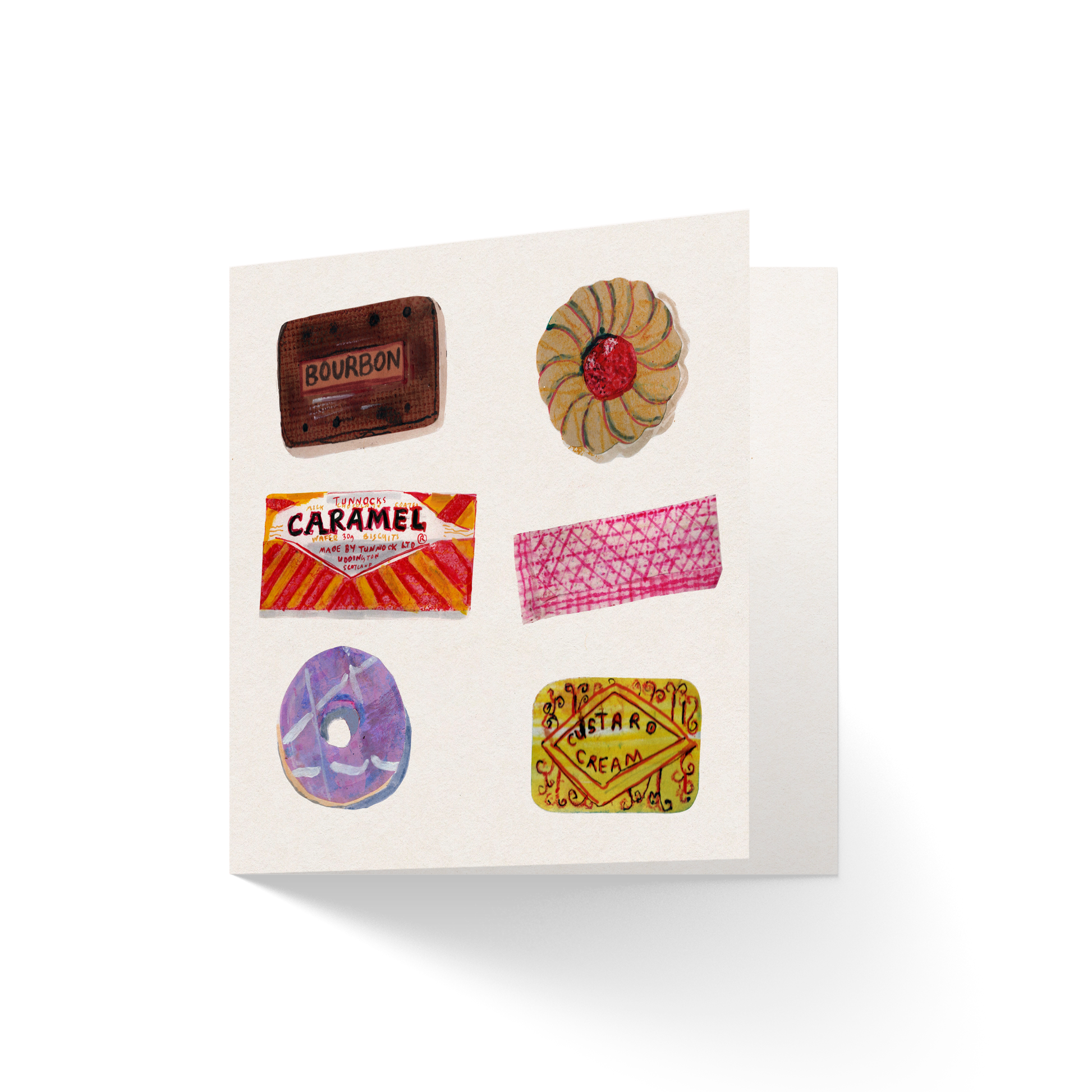 sweet treats greetings card - Greetings Card - Sarah Millin