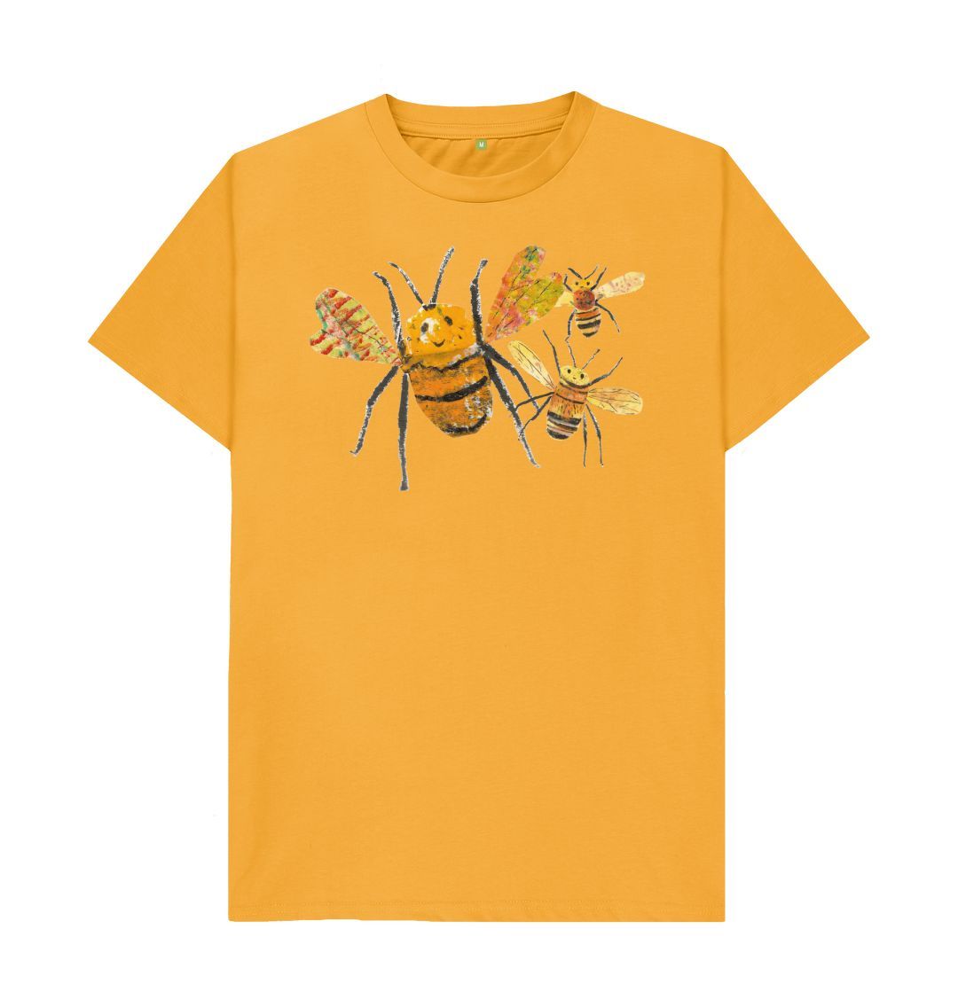 bee-ing together organic men's tee - Printed T-shirt - Sarah Millin