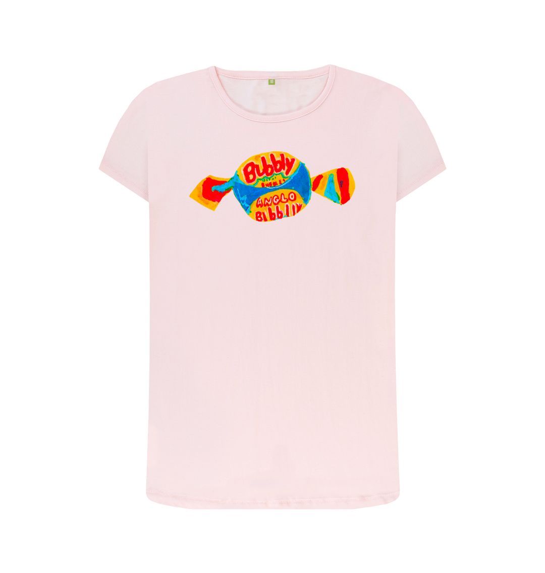 blowin' big bubbles organic women's tee - Printed T-shirt - Sarah Millin