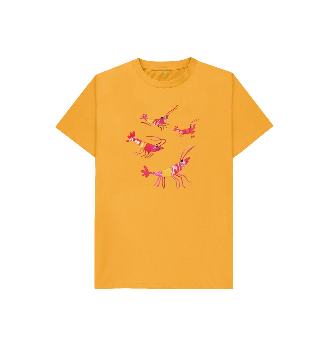 prawn party organic kids tee - Printed Kids T-Shirt - Sarah Millin
