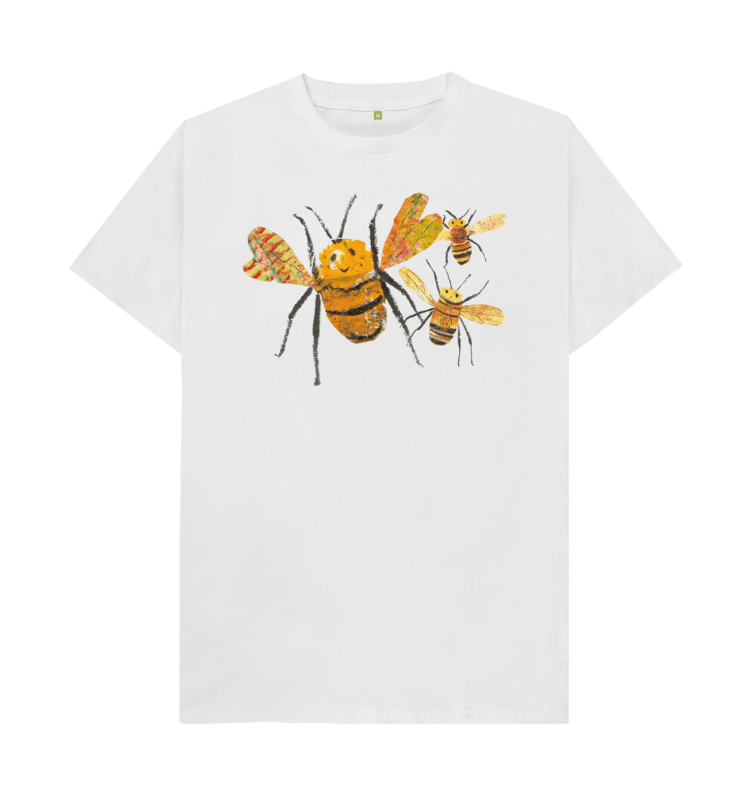 White Printed T-shirt Front