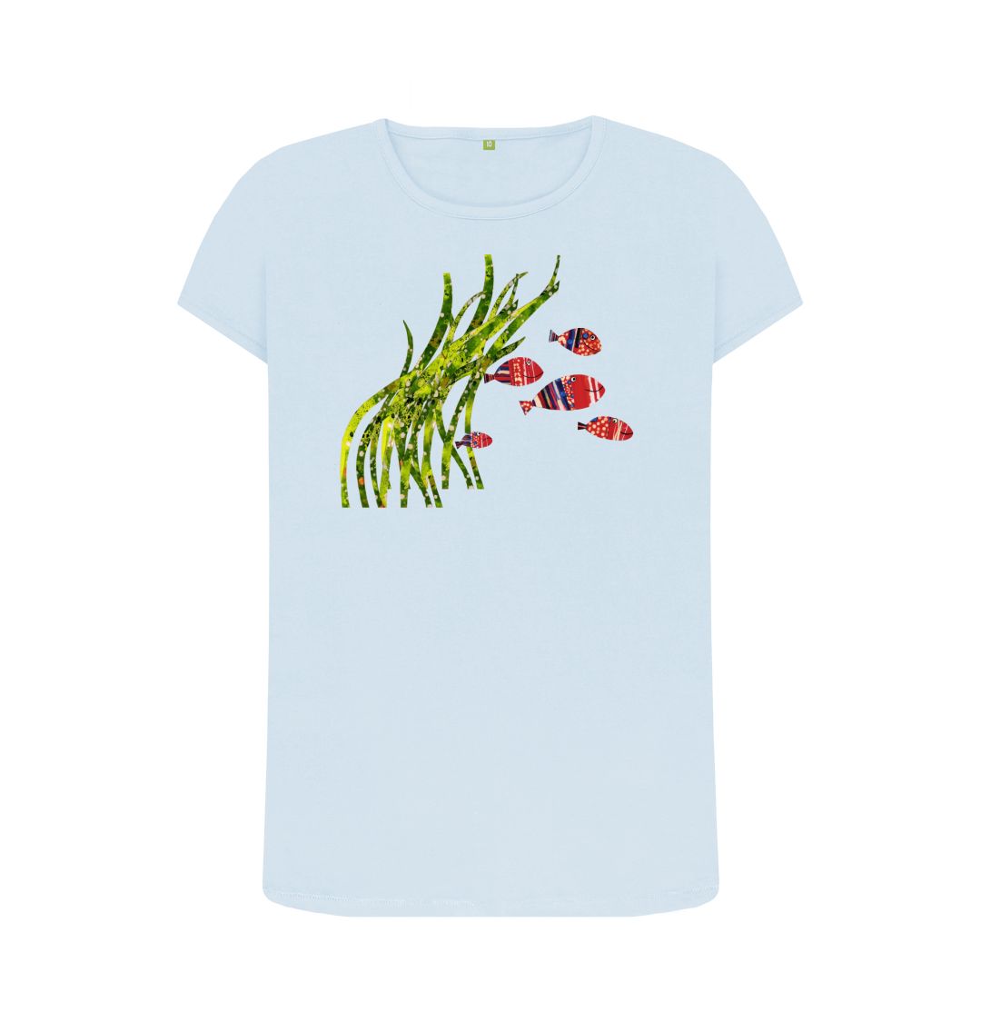 shoal days organic women's tee - Printed T-shirt - Sarah Millin