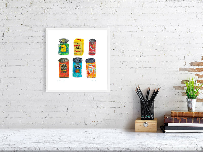 store cupboard staples fine art print - limited edition - fine art - Sarah Millin